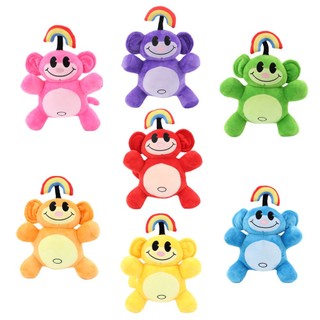 Spot new Rainbow Monkey Rainbow Monkey plush doll animal toy children's gift Q8A6