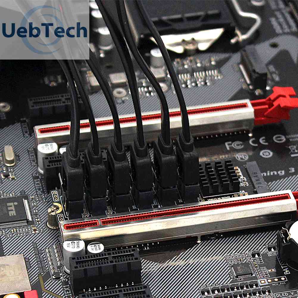 Card Mở Rộng M2 M-EKY PCIE3.0 Sang SATA6G Cho Ổ Cứng SATA