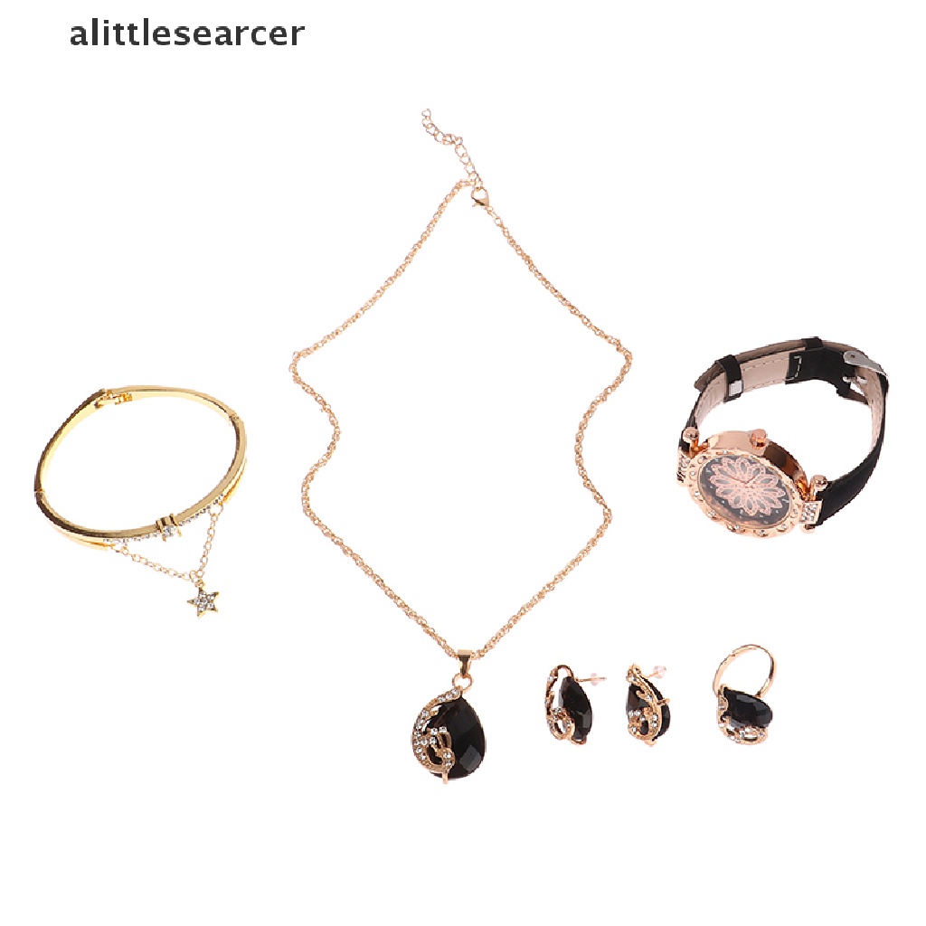 1 Set Đồng Hồ Đeo Tay Ana Dây Da Thiết Kế Đơn Giản Cho Nữ