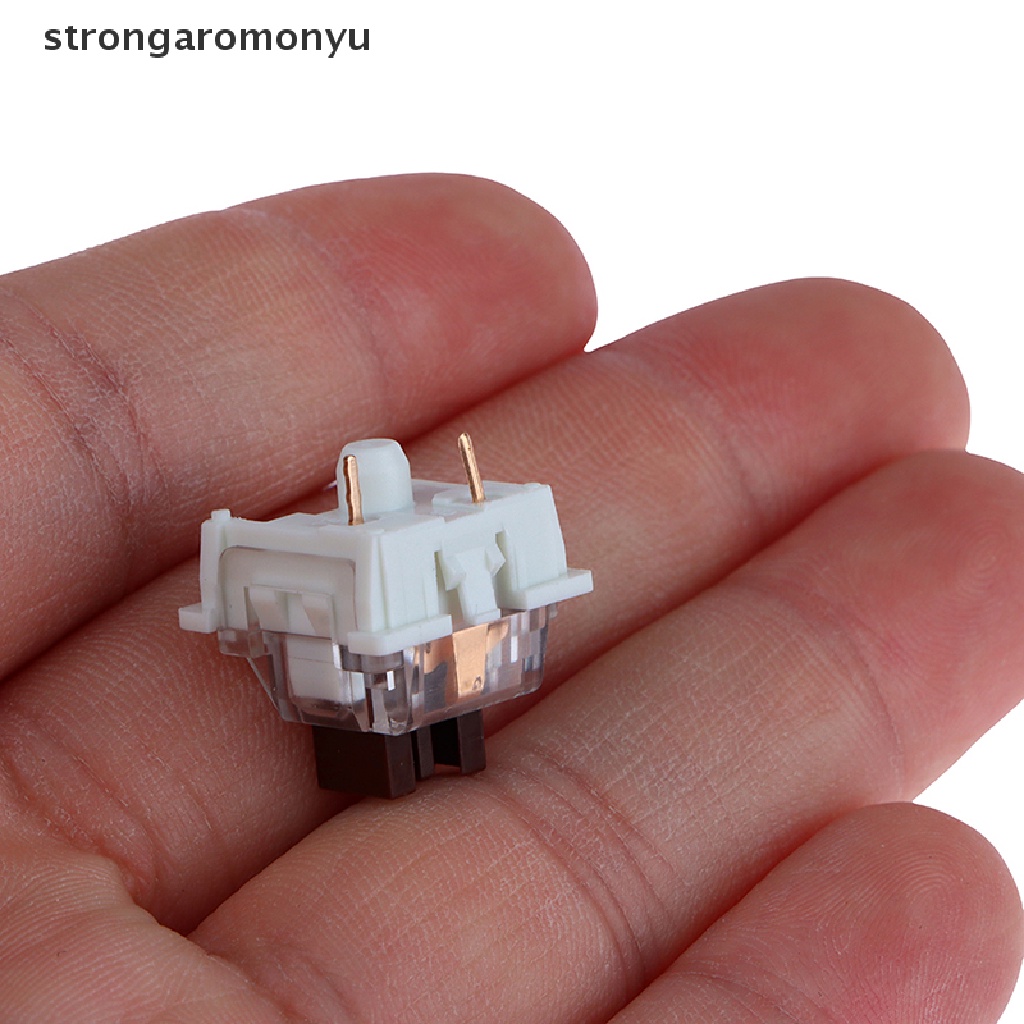 Set 10 Công Tắc Chống Bụi Cho Bàn Phím Cơ Màu Đen / Xanh Lá / Đỏ Tuyến Tính