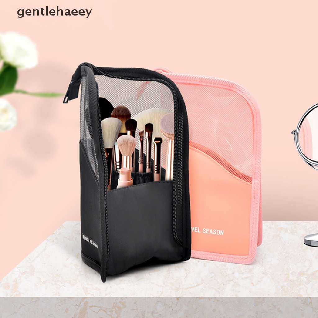 Túi Đựng Cọ Trang Điểm Trong Suốt Chống Thấm Nước Tiện Dụng