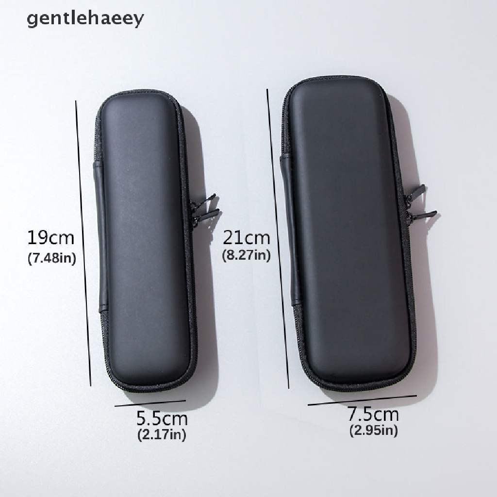 Túi Đựng Cọ Trang Điểm Nhỏ Màu Đen Trơn Cho Nữ