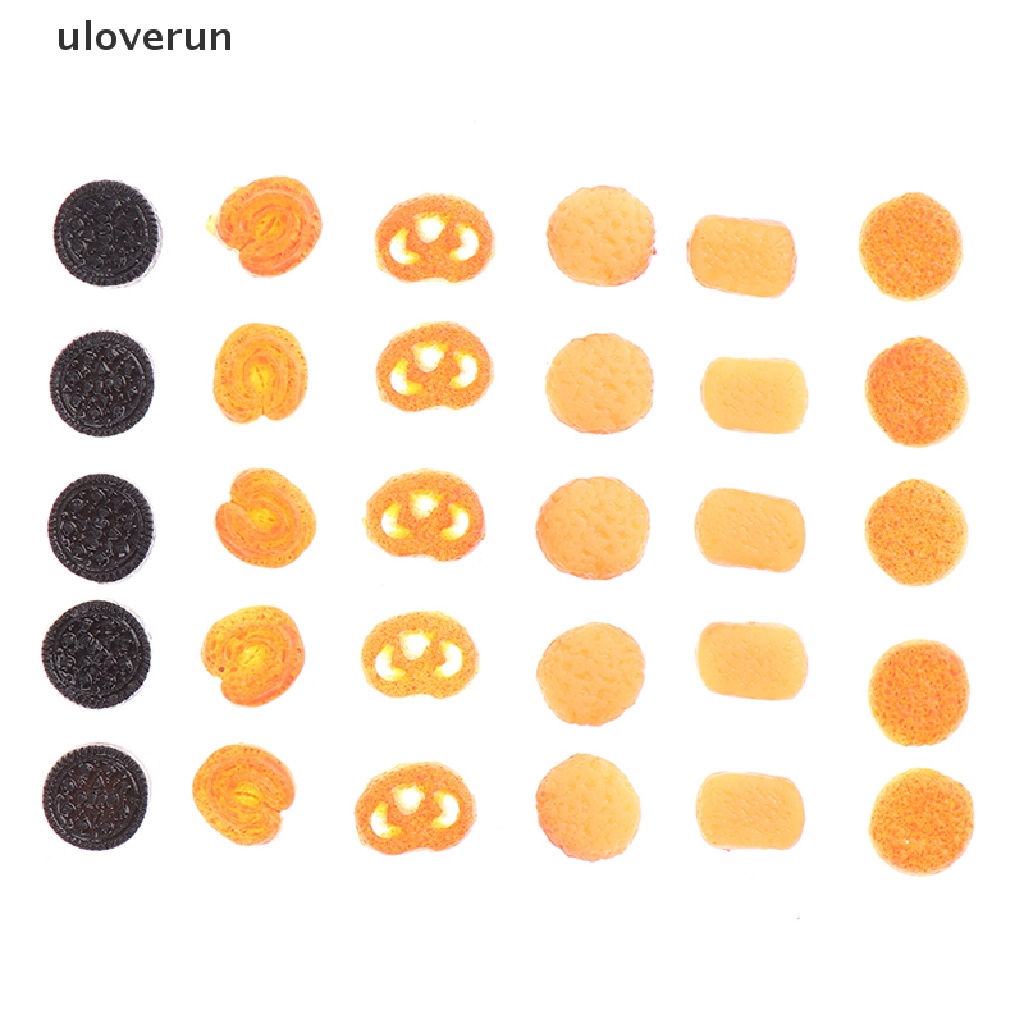 Set 10 Mô Hình Bánh Quy Xinh Xắn Cho Nhà Búp Bê