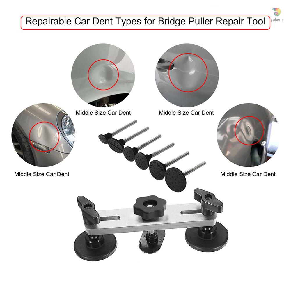 Bộ Dụng Cụ Phục Hồi Vết Lõm Thân Xe Tự Động Kèm 6 Đầu Kéo
