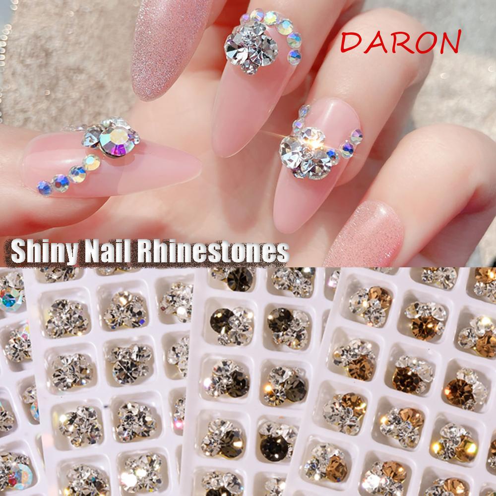 Móng Tay Giả DARON|Áo Thun Tay Ngắn In Hình 3D Cá Tính Cho Nam|Đá Đính Trang Trí Móng Tay Nghệ Thuật