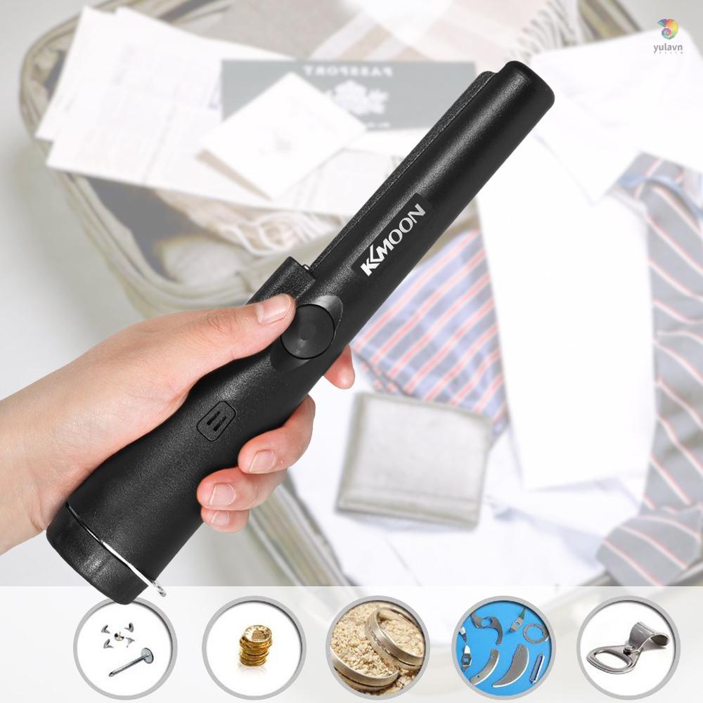 Yula) Thiết Bị Dò Kim Loại KKmoon Pinpointer Di Động Cho Săn Bắn Kho Báu Tự Động Kèm Túi Đựng