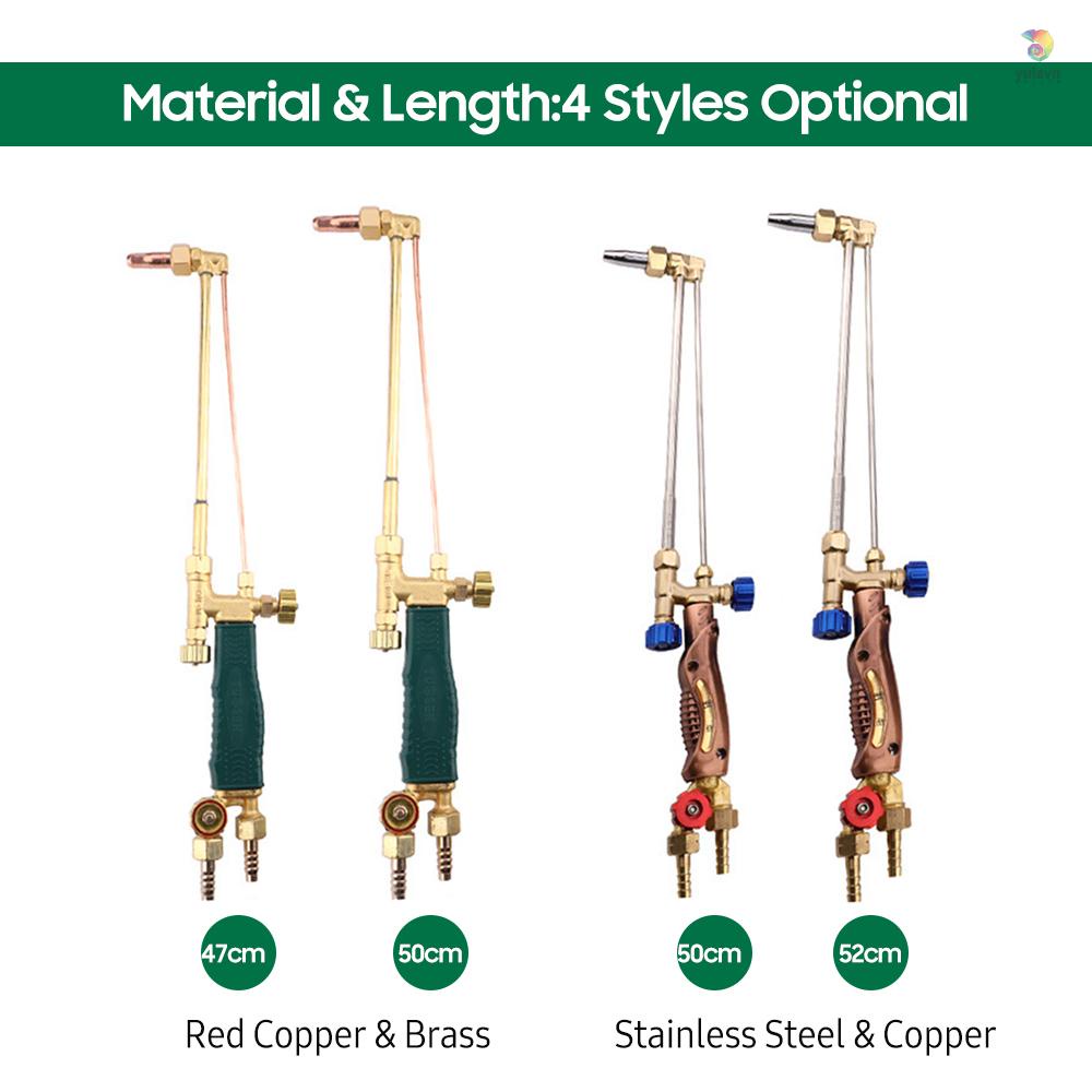 Dụng Cụ Khò Gas Acetylene Dùng Trong Công Nghiệp (Thép Không Gỉ &amp; Đồng)