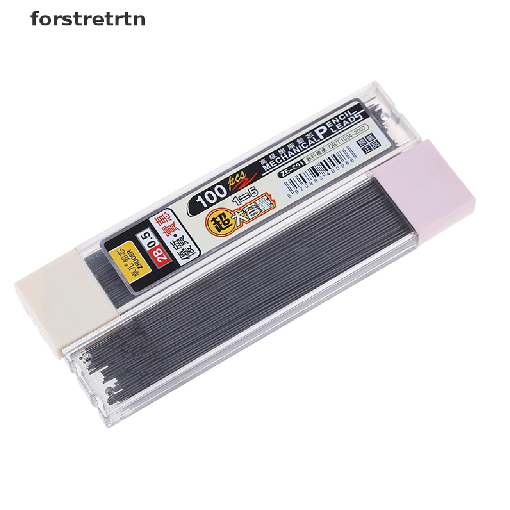 Forstretn Set 100 Ruột Bút Chì 2b Có Thể Thay Thế Tự Động 
 En