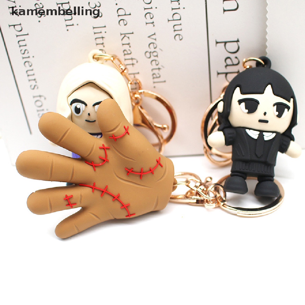 Kamembelling Phụ Kiện Mới Móc Chìa Khóa Gia Đình Addams Cho Học Sinh