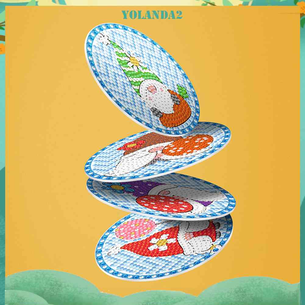 Đế Lót Ly Pha Lê Có Thể Tái Sử Dụng Kèm Giá Đỡ Tiện Lợi Sự Bảo Vệ