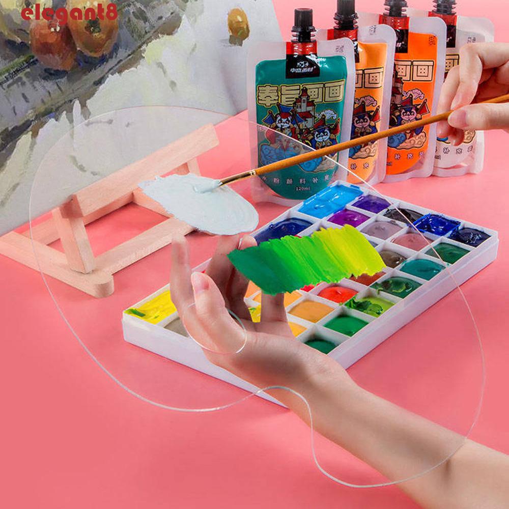 Bảng Pha Màu Nước Chống Dính Dầu Nghệ Thuật DIY