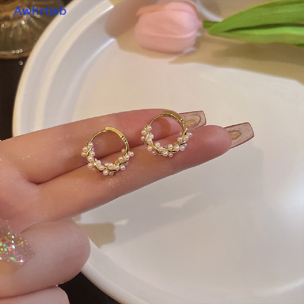 1 Đôi Bông Tai Ngọc Trai Thời Trang Mới