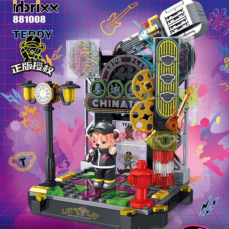 Mô Hình Đồ Chơi Tàu Cướp Biển Gấu Teddy Đa Phong Cảnh Sáng Tạo