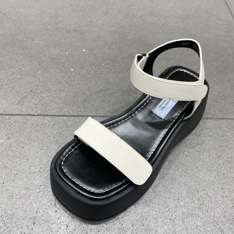 Xăng đan Khóa Dán Hở Ngón Trọng Lượng Nhẹ Thời Trang Nữ