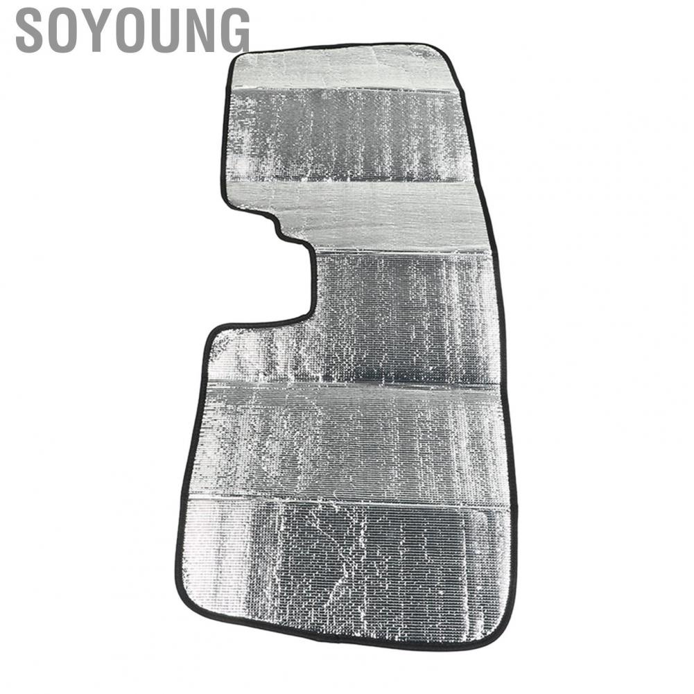 Soyoung Car Sun Shade  Long Service Life Heat Protection Space Saving Front Window Sunshade Cover for
