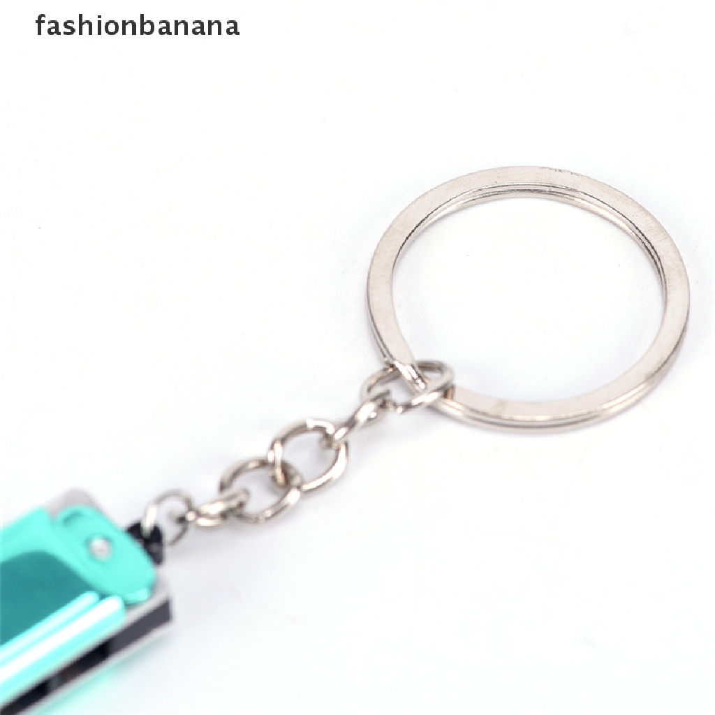 Thời Trang Móc Khóa Kèn Harmonica Mini Màu Bạc Tông TYU
