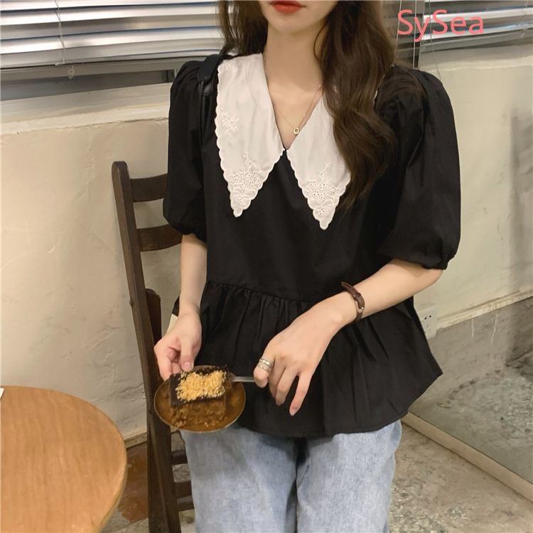 Áo Kiểu Tay Phồng Thời Trang Mùa Hè Cho Nữ