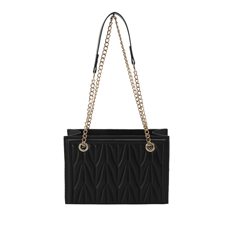 Túi Tote Đeo Vai / Kẹp Nách Cỡ Lớn Phối Dây Xích Thời Trang 2023 Cho Nữ