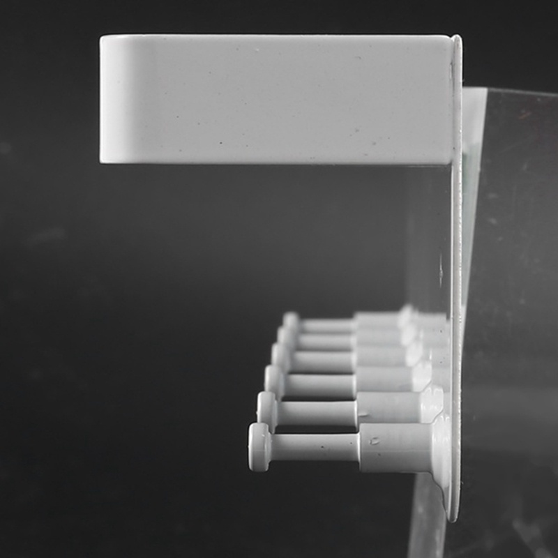 Giá Đỡ Chìa Khóa Treo Tường Bằng Kim Loại Màu Trắng Trang Trí Nhà Cửa