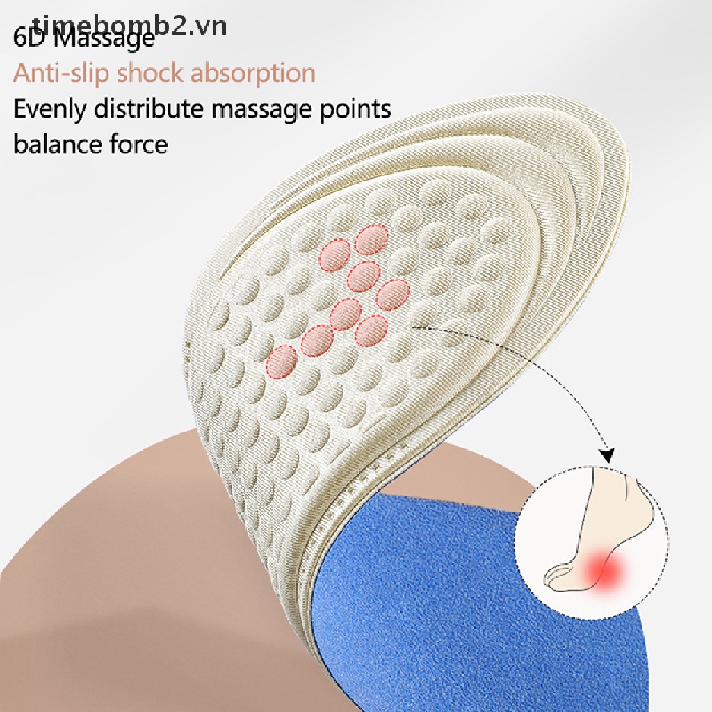 { # Miếng Xốp Lót Giày Mát Xa Thấm Hút Mồ Hôi Thoáng Khí Dành Cho Nữ