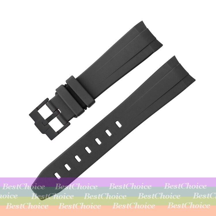 Dây Đeo Cao Su 20 / 21 / 22mm Cho Đồng Hồ rolex