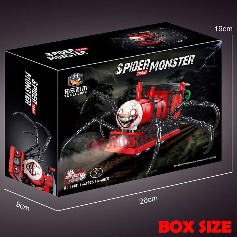 Đồ Chơi Lắp Ráp Xe Lửa Choo-Choo Charles Horror