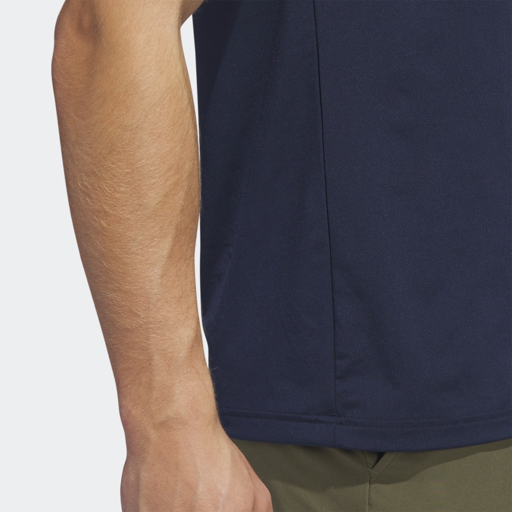 Adidas Đánh gôn Áo Polo Trơn Logo Ngực Trái Ultimate365 Nam Màu xanh da trời HR9042