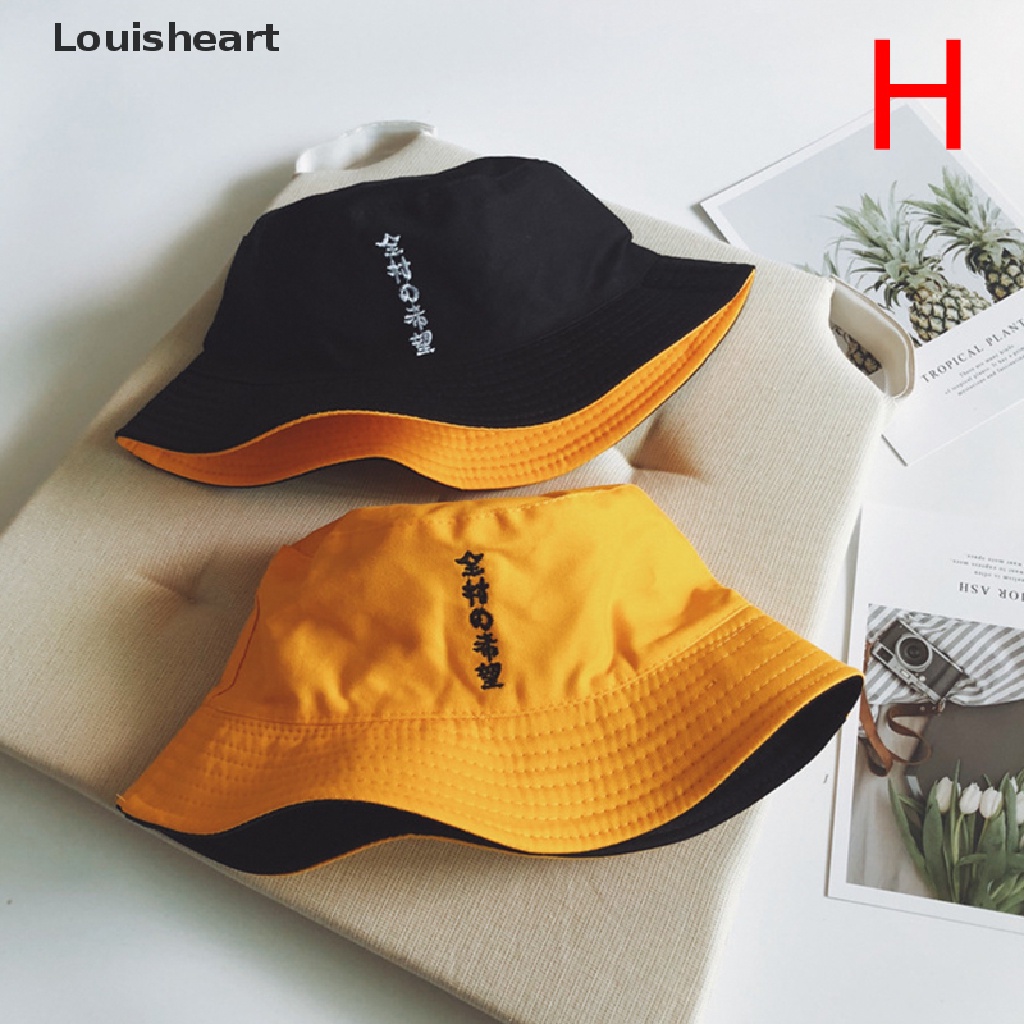 Nón Tai Bèo Louisheart Chất Liệu Cotton Hai Mặt Thoáng Khí Thời Trang Unisex