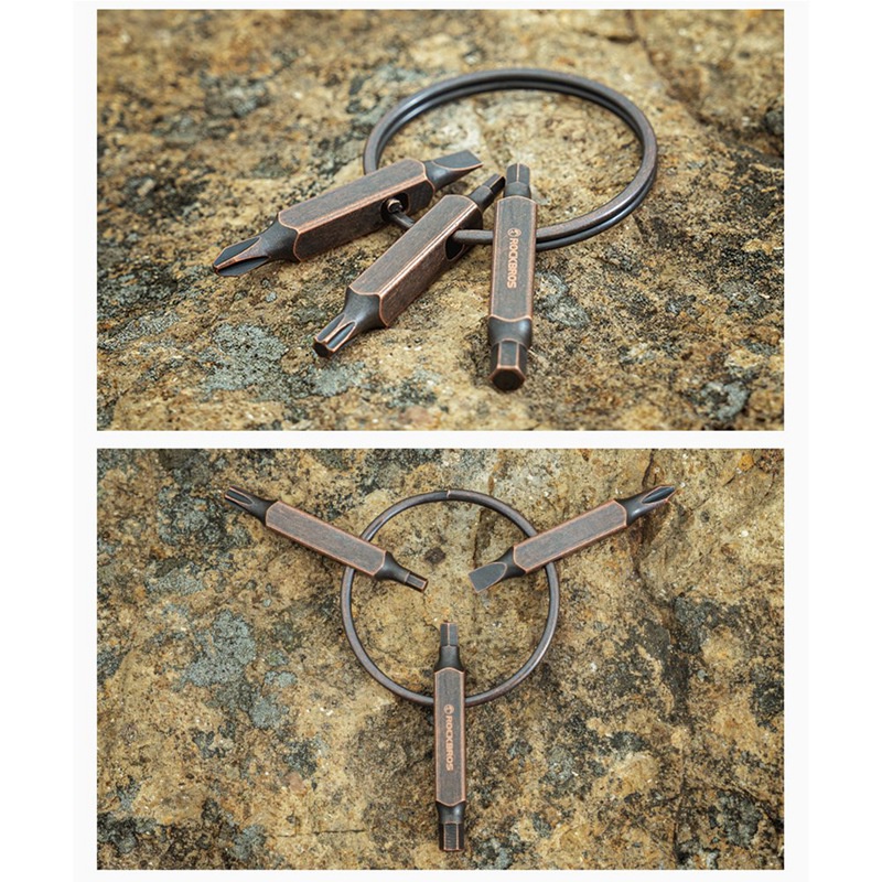 Rockbros Dụng Cụ Sửa Chữa Xe Đạp Bằng Hợp Kim Nhôm Đa Năng