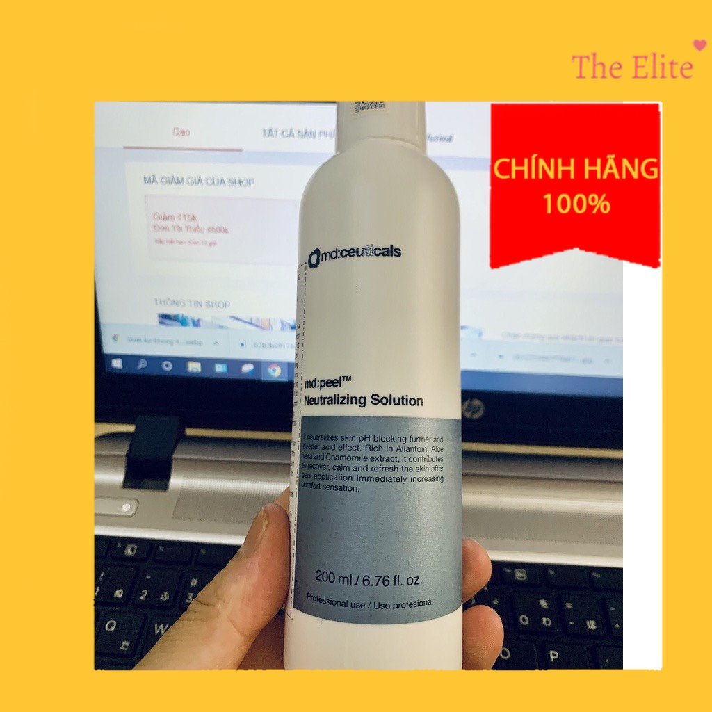 Tinh chất thay da sinh học Md: Peel 8%14 % 15% 17% 30% 40% 50% trung hoà md