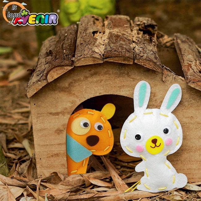 Bộ Dụng Cụ May Vá Thủ Công Hình Động Vật Hoạt Hình Diy Cho Bé