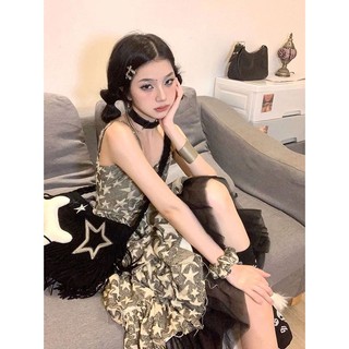 Đầm Hai Dây Dáng Chữ A Thời Trang Xuân Hè Hàn Quốc   Mới Cho Nữ