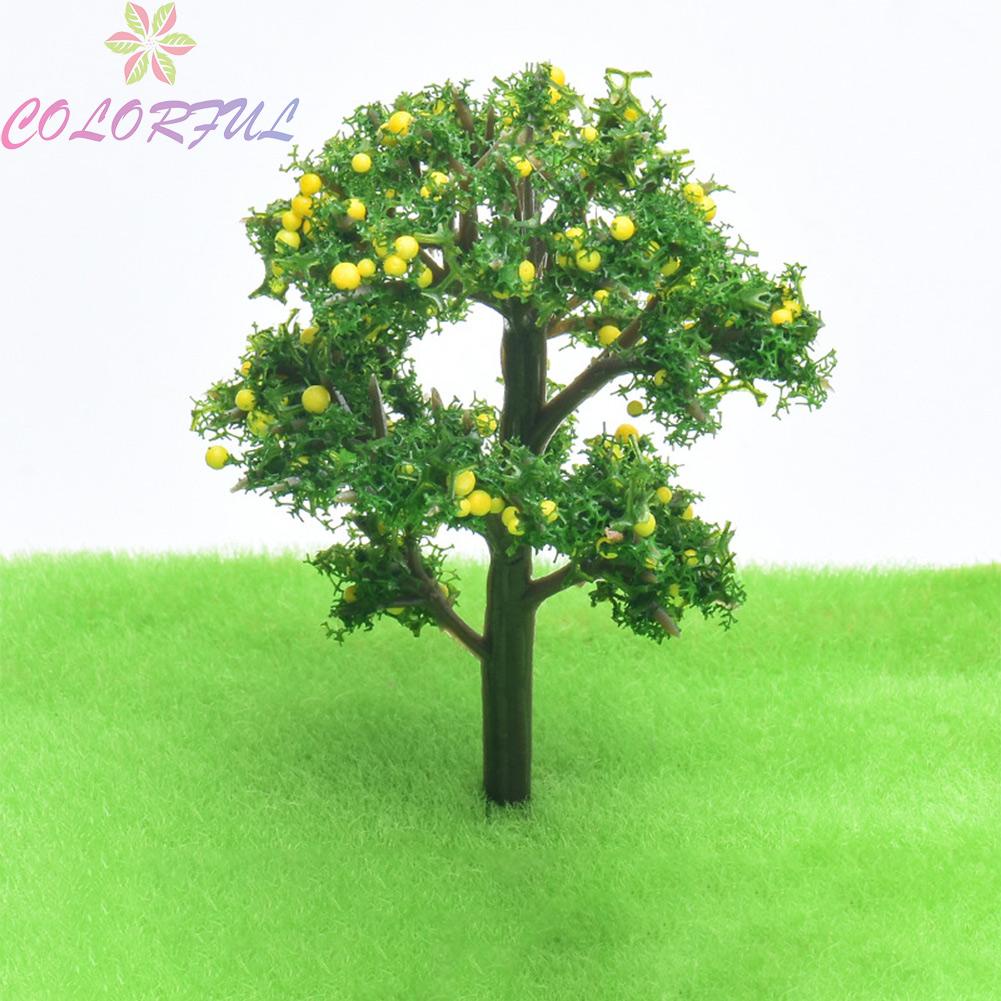 1 Mô Hình Cây Giả Mini Bằng Nhựa Trang Trí Sân Vườn