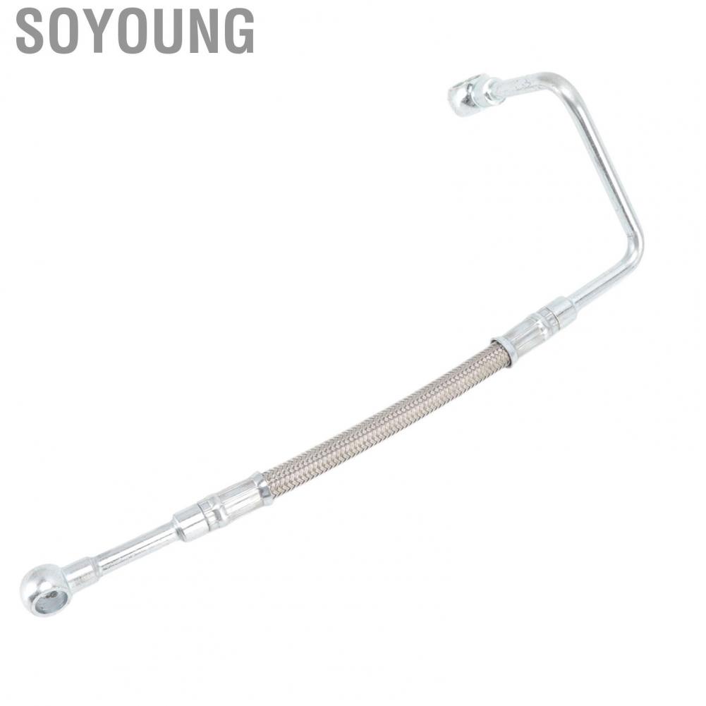 Soyoung Fuel Supply Tube with  Bolts Line Metal Alloy for Cummins 6B 5.9L