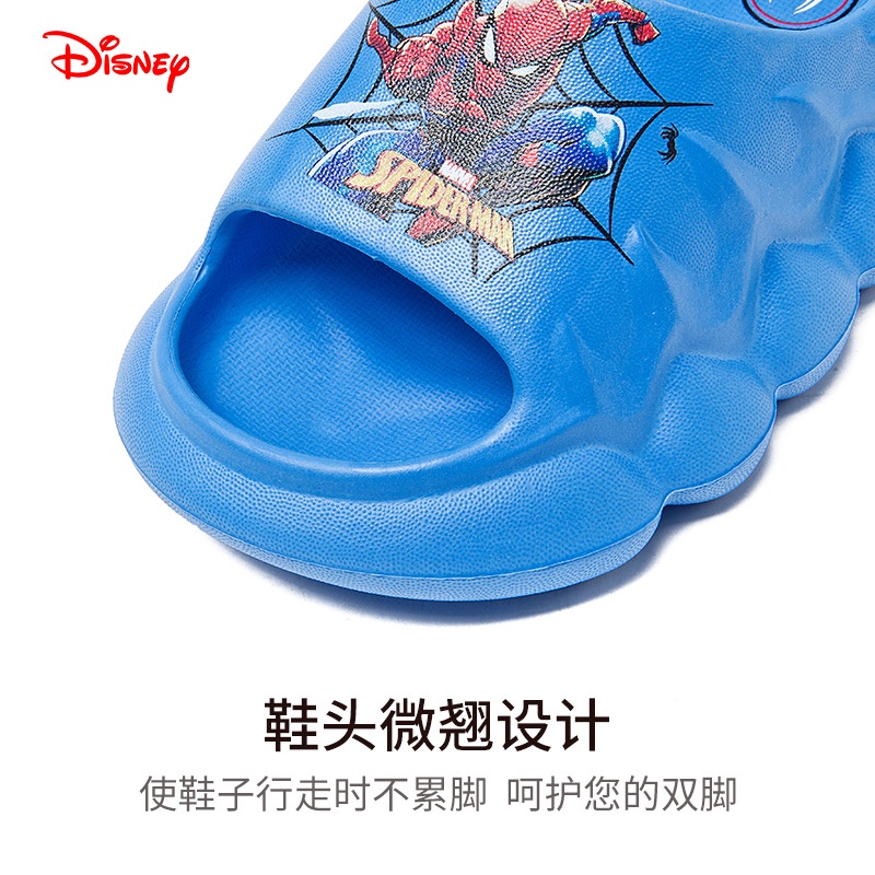 Dép Đi Trong Nhà Tắm Chống Trượt Hình Người Nhện Phong Cách Mùa Hè Mới Cho Trẻ Em