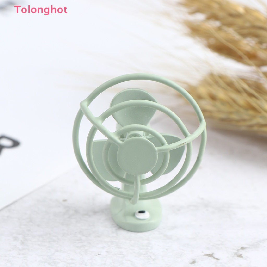 Quạt Làm Mát Mini Để Bàn Trang Trí Nhà Búp Bê Tỉ Lệ 1: 12