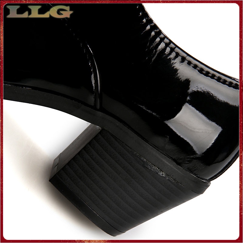 Giày Da Đế Xuồng Dày 6cm Thời Trang Công Sở Cho Nam