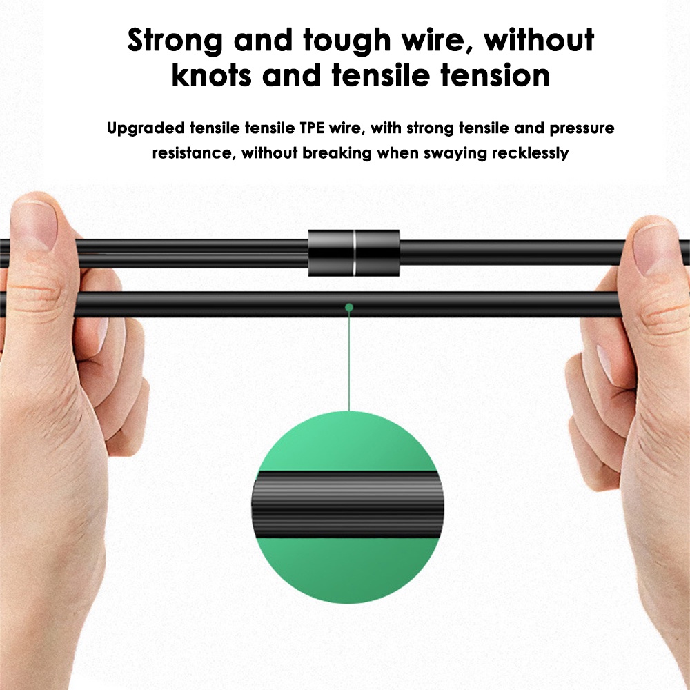 Tai Nghe Có Dây Sẵn Sàng Tai Nghe Nhét Tai Khử Tiếng Ồn Type-C 3.5Mm Siêu Trầm Hifi