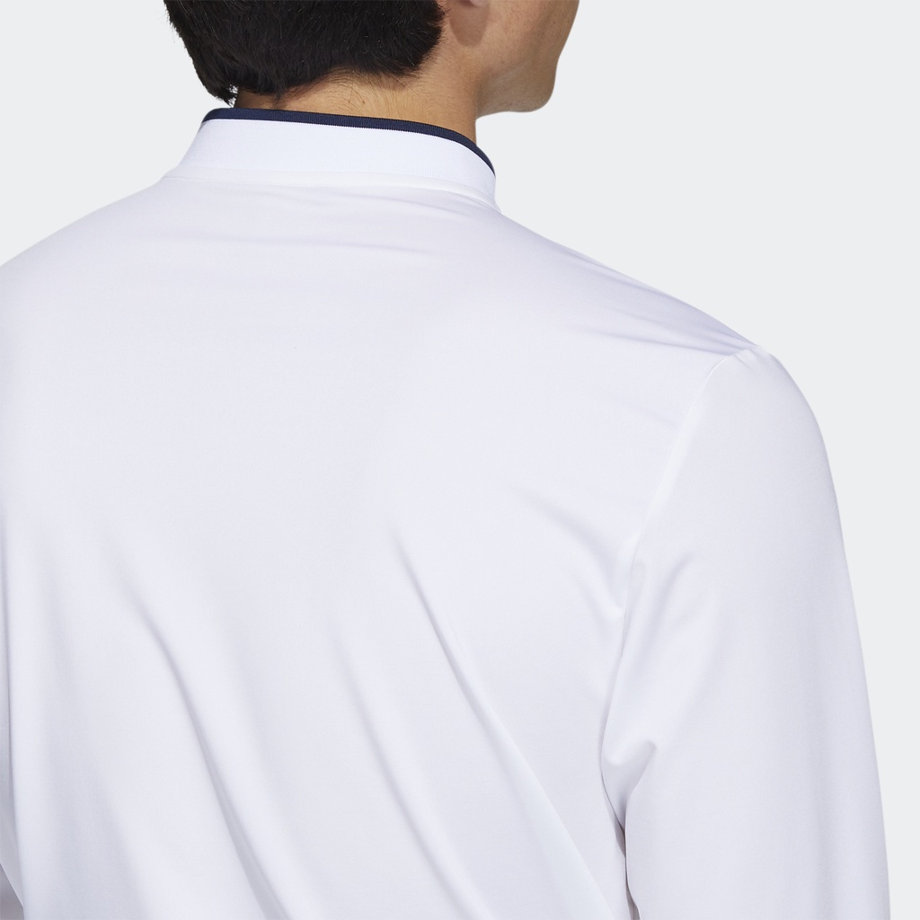 Adidas Đánh gôn Áo Polo Dài Tay Nam trắng HS7578