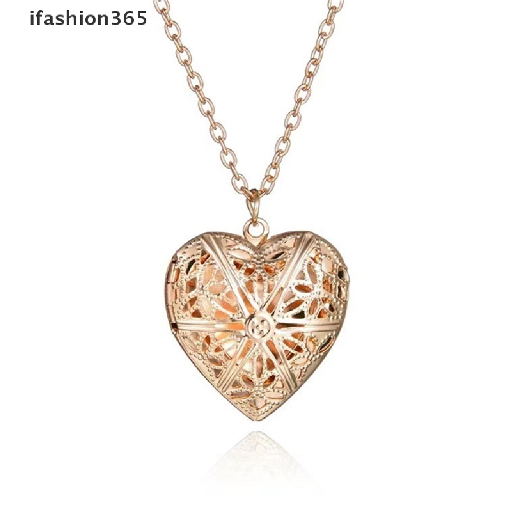 Vòng cổ Mặt Hình Trái Tim Rỗng Thời Trang ifashion365 Dành Cho Nữ