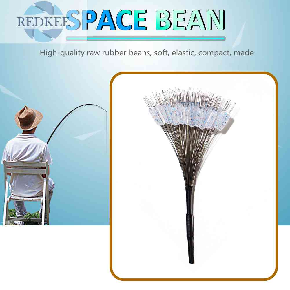 Set 100 Phao Câu Cá Bằng Silicone Tiện Dụng