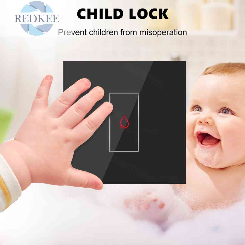 Công Tắc Điều Khiển Máy Nước Nóng Bằng WiFi Thông Minh