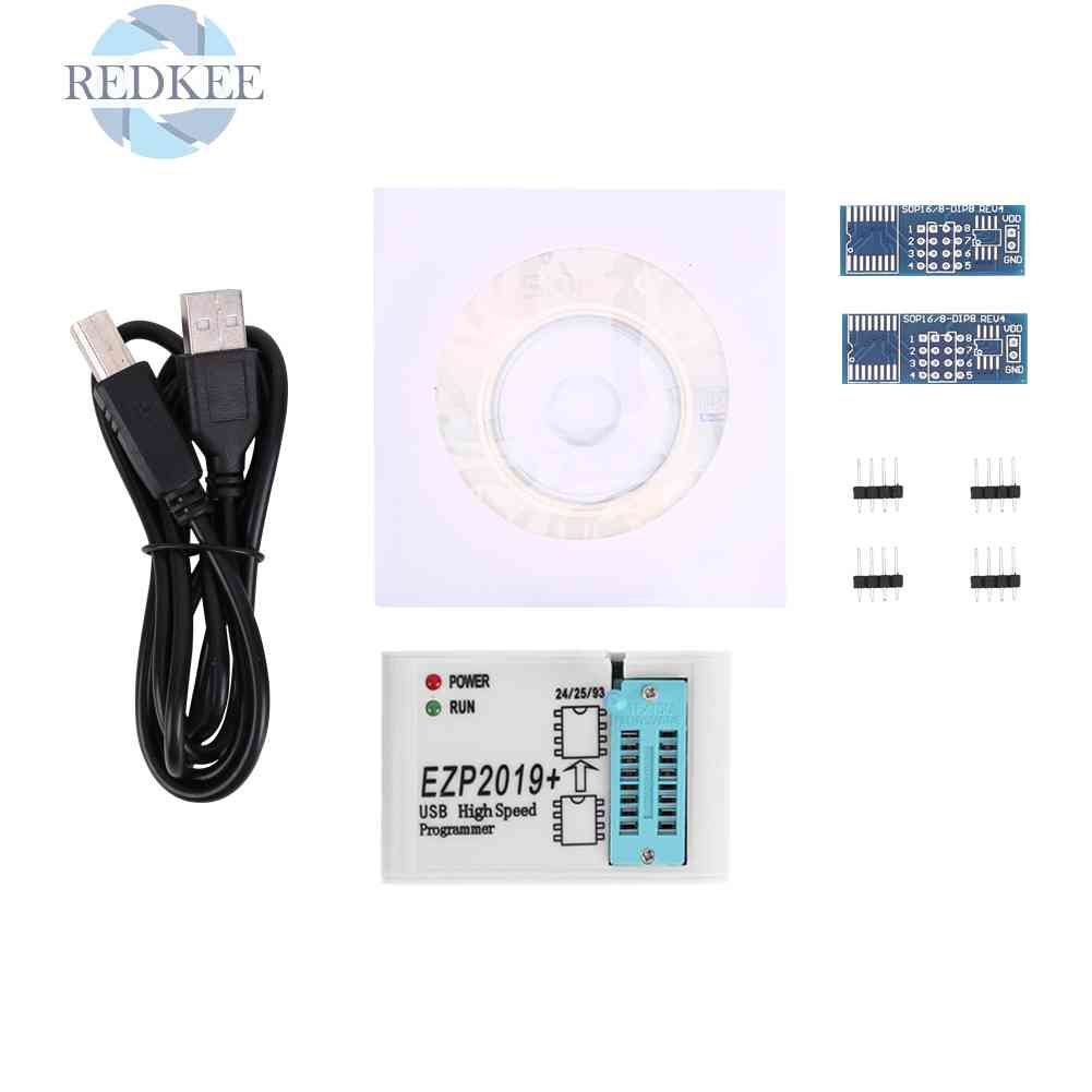 Bộ Lập Trình EZP2019 + USB SPI Hỗ Trợ 24 25 93 EEPROM 25 Flash BIOS