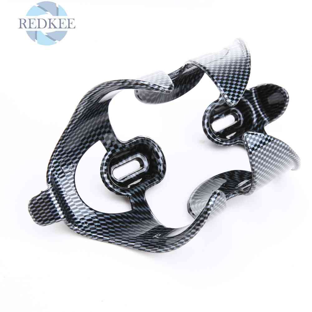 Giá Đỡ Bình Nước Bằng Sợi Carbon Kèm 2 Ốc Vít Cho Xe Đạp