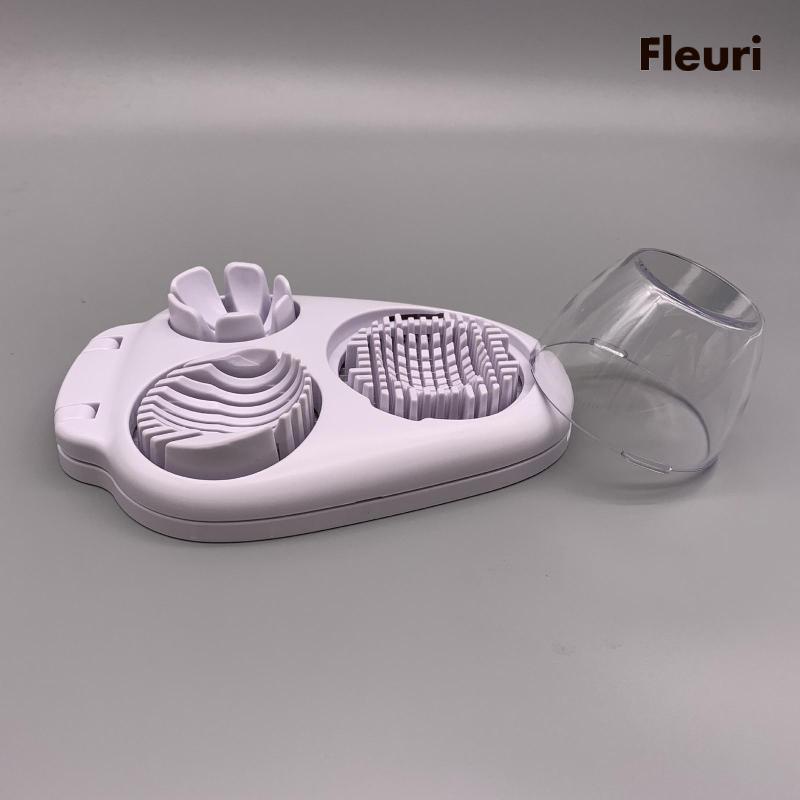 Dụng Cụ Cắt Trứng Luộc / Chuối / Dâu Tây Nhiều Ngăn Cứng