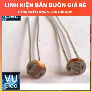 Cảm Biến Ánh Sáng 5MM (QUANG TRỞ CDS) ( 01 Chiếc )