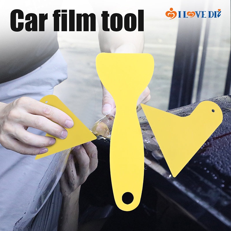 Dụng Cụ Cạo Phim Dán Thân Xe Hơi Bằng Nhựa ABS Chất Lượng Cao