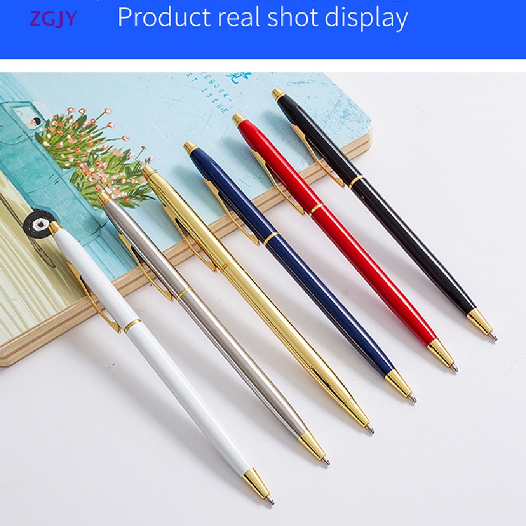 Bút Bi Kim Loại Kiểu Dáng Thanh Lịch Cho Học Sinh Mới
