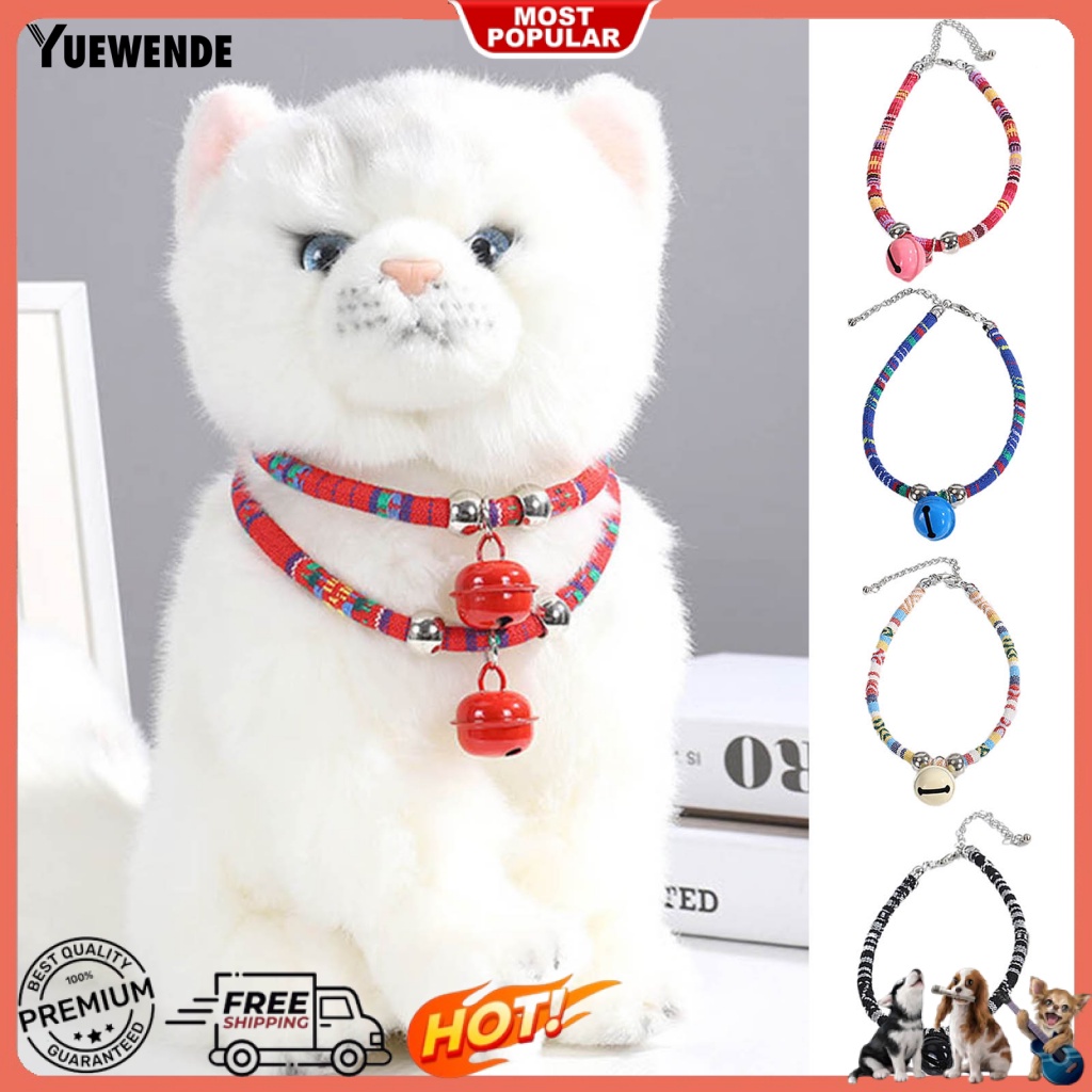 Vòng Cổ Nylon Có Chuông Thời Trang Cho Thú Cưng