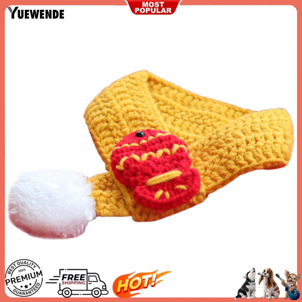 Khăn Choàng Cổ Hóa Trang Mừng Năm Mới Quyến Rũ Cho Thú Cưng